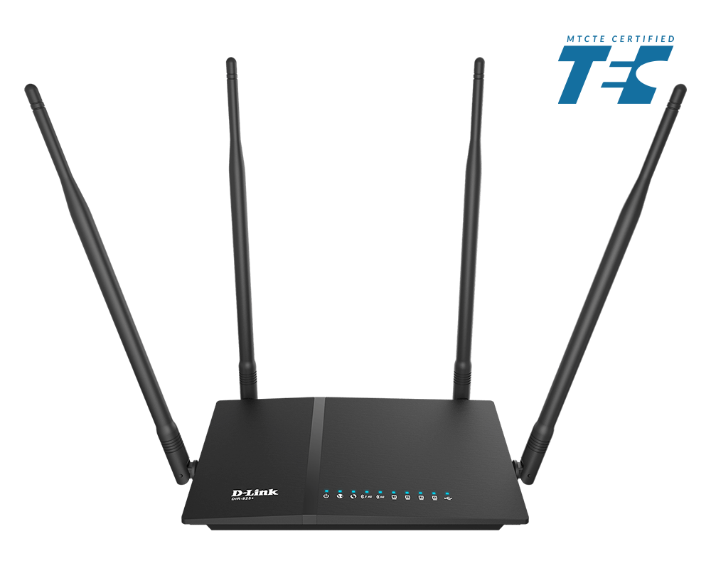 D-Link DIR-825M AC1200 Dual-Band Gigabit Wi-Fi 5 Router