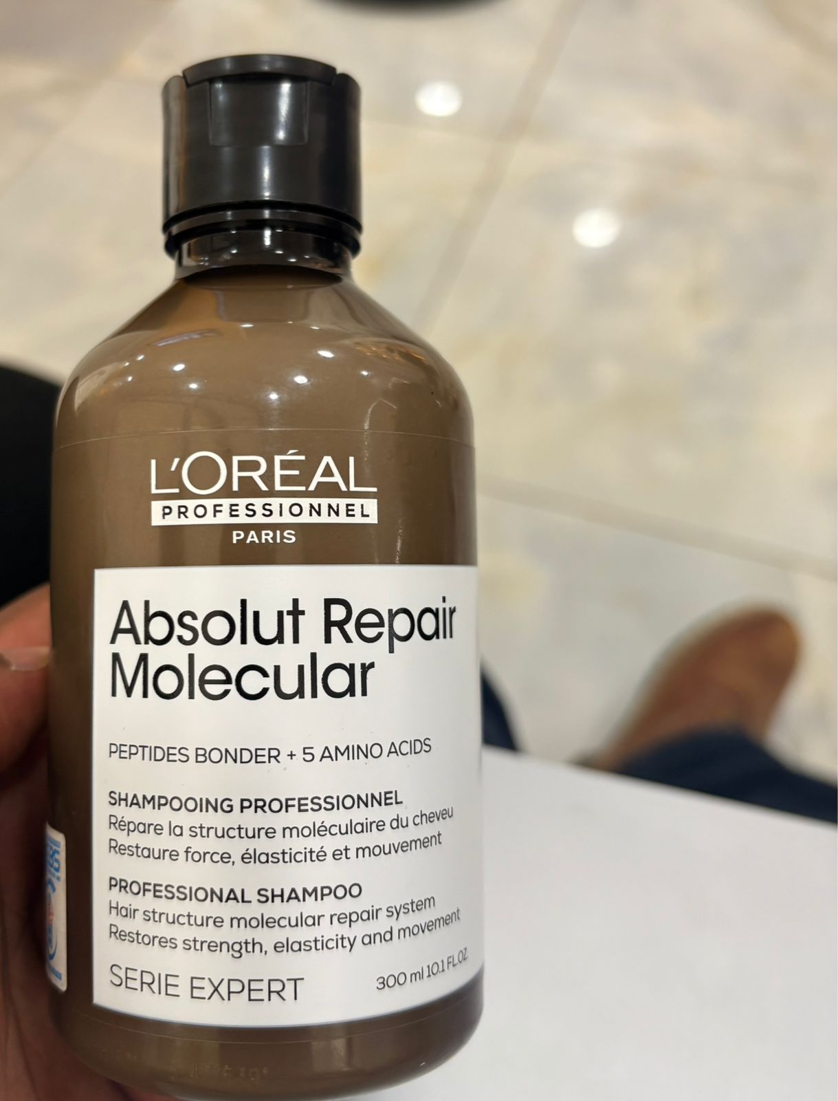 Professional ARM peptide shampoo for hair repair & growth. Strengthens hair at home. KES 4020. Order on WhatsApp from Wells Salon Spa Nairobi for fast delivery. - Image 1