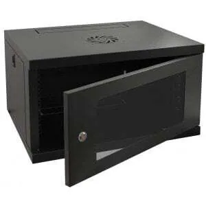 6U Wall-Mount Network Cabinet 600x450mm – Deep Data Rack
