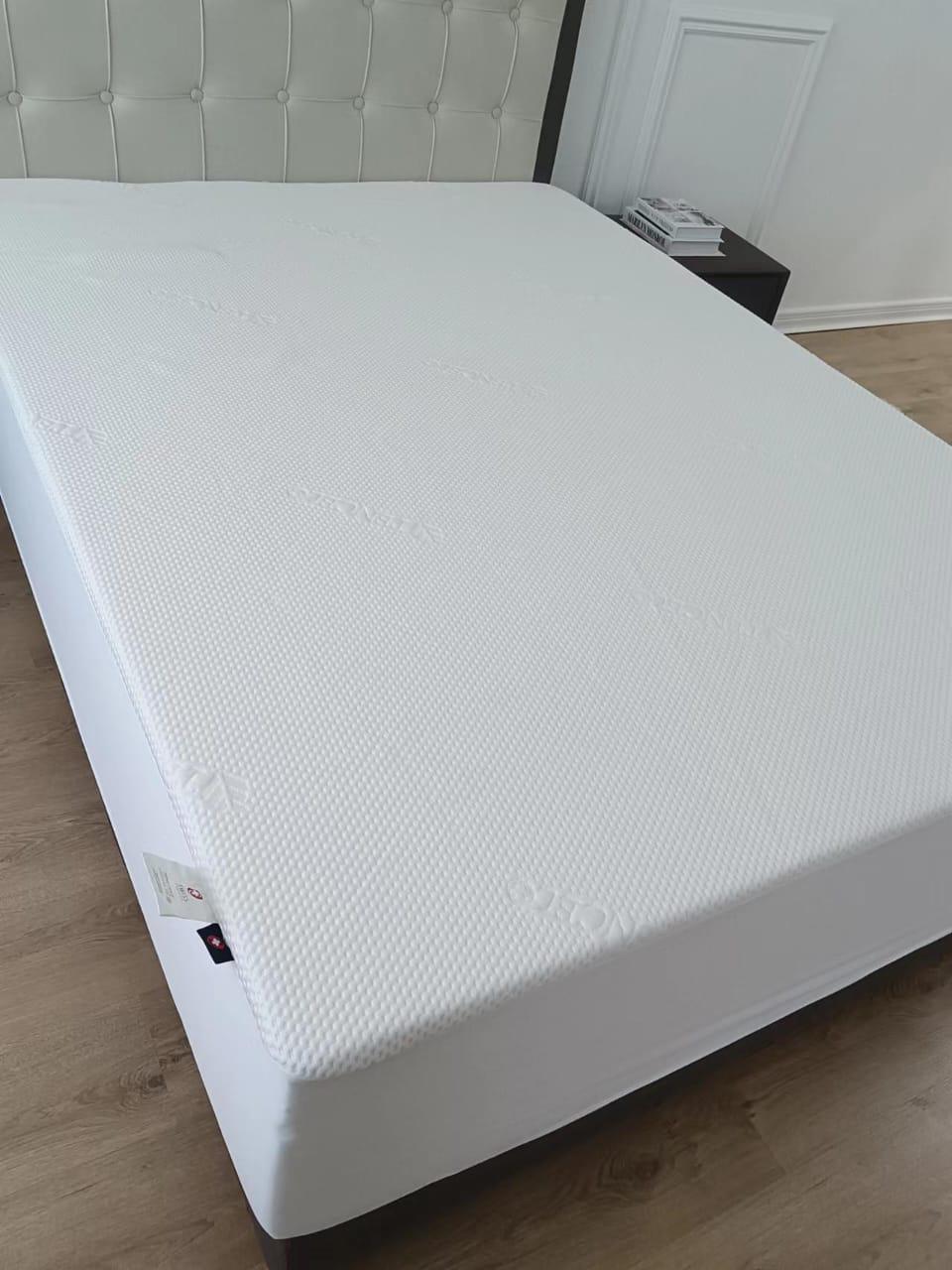 Protect your mattress from spills, stains & dust mites with Swiss Tencel fabric. Breathable, waterproof & hypoallergenic. KES 2500-3000. Order on WhatsApp today! - Image 1