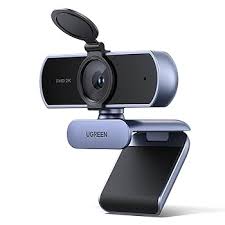 UGREEN CM778 2K Webcam– Autofocus, Dual Mics, Privacy Cover.